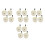 16 Pcs Swivel Baby Walker Replacement Wheels - Universal Caster 7