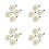 16 Pcs Swivel Baby Walker Replacement Wheels - Universal Caster 6