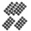 15 Pcs Black Pool Table Marker Spots For Billiard Ball Position 2