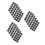 15 Pcs Black Pool Table Marker Spots For Billiard Ball Position 8