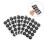 15 Pcs Black Pool Table Marker Spots For Billiard Ball Position 11