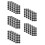 25 Pcs Black Pool Table Marker Spots Round Cloth Patch For Billiard 5