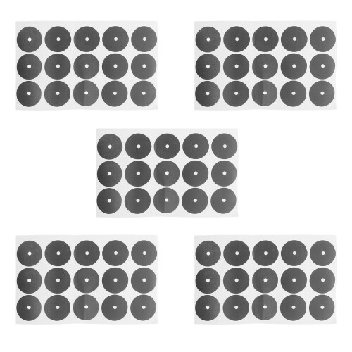 15 Pcs Black Pool Table Marker Spots For Billiard Ball Position 2