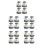 20Pcs Grey Kitchen Cleaning Brush with Handle Nonstick Pot Scrubber 9