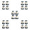 20Pcs Grey Kitchen Cleaning Brush with Handle Nonstick Pot Scrubber 5