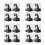 16Pcs Clear Plastic Watch Storage Box Durable Single Watch Organizer 9