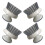 20Pcs Grey Kitchen Cleaning Brush with Handle Nonstick Pot Scrubber 3