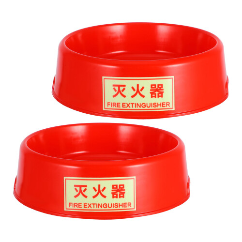 4Pcs Durable Plastic Fire Extinguisher Mount Stand for Household Use 1