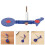 3Pcs Metal Bird Spinner Target 360 Rotating Weatherproof For Range Use 11