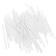 600Pcs White Paper Swizzle Sticks Eco-Friendly Candy and Cake Pop Rods