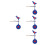 4Pcs Metal Bird Spinner Target 360 Rotating Weatherproof For Range 9