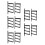5Pairs Versatile Pla Bow Hanger Rack Compact Arrow Organizer Indoor 7