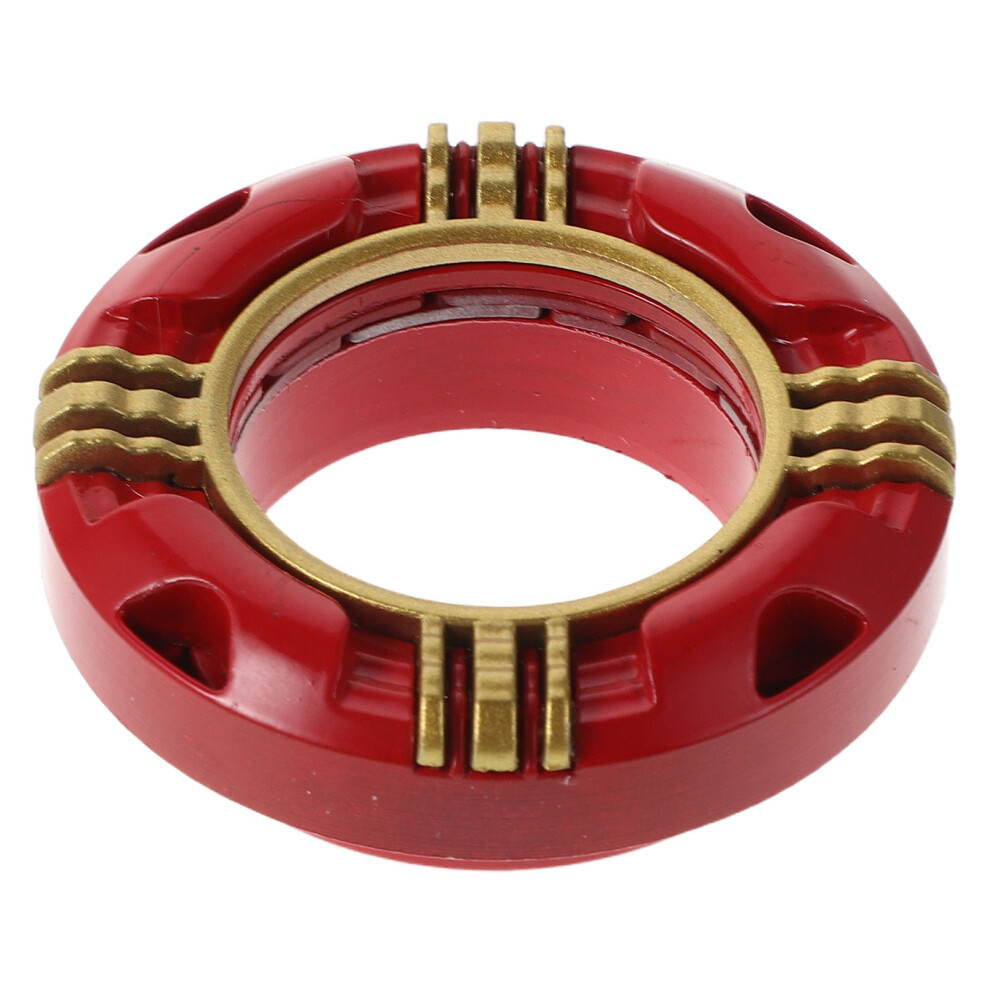 5Pcs Durable Alloy Start Stop Button Covers For Car Push Ignition Red 3403444942788