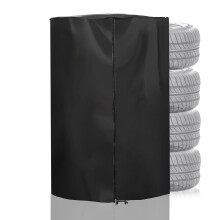 (As show, One size) Protective set Tire cover Tire cover Tire cover Protective cover for 4 tires 80120cm