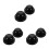 6 Pcs Rubber Headlight Dust Cover Cap Car Exterior Protection 5