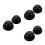 6 Pcs Rubber Headlight Dust Cover Cap Car Exterior Protection 8