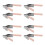 8 Pcs Stainless Steel Triangle Cake Transfer Tool With Non-Slip Handle 8