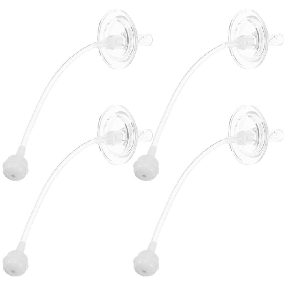 8 Pcs Weighted Silicone Straws For Wide Baby Bottles And Sippy Cups Totority
