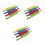 24 Pcs Multi-Color Sponge Relay For Track Training 10