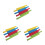 24 Pcs Multi-Color Sponge Relay For Track Training 5