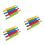 24 Pcs Multi-Color Sponge Relay For Track Training 6