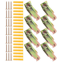 32 Sets Heavy Duty Fire Extinguisher Mounting Bracket With Wall Hook