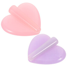 4 Sets Nail Bending Mold For Manicure - Embossed Heart Acrylic Tool