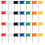 1200Pcs Map Flag Push Pins Assorted Colors for Travel Planning 1