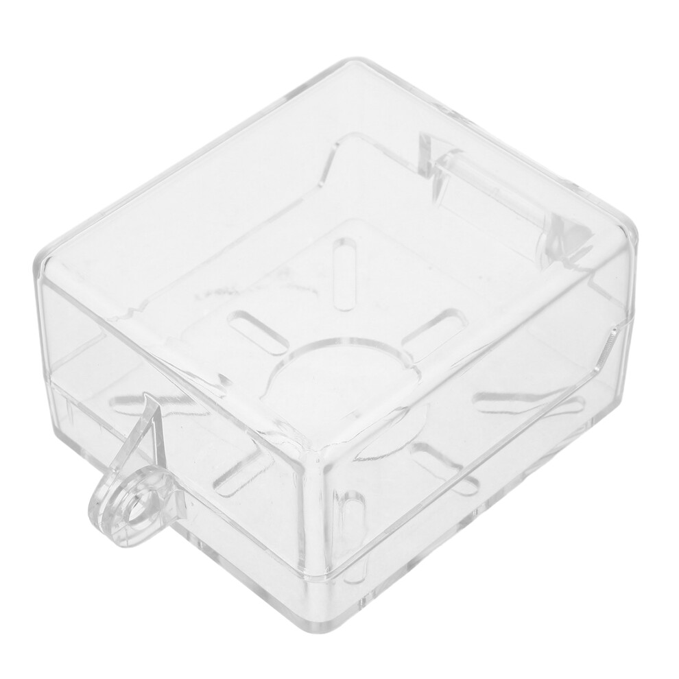 4Pcs Transparent Lockable Waterproof Switch Guard For Power Safety Villcase