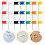 1200Pcs Map Flag Push Pins Assorted Colors for Travel Planning 11