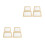 8Pcs Beige Wooden Paper Making Screen Frames for Handmade Artworks 5
