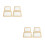 8Pcs Beige Wooden Paper Making Screen Frames for Handmade Artworks 10