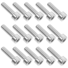 60Pcs Silver Hex Socket Cap Screws M5 Metric Replacement for Chainsaws
