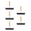 5Pcs Brayers Roller - Hard Rubber Printmaking Tool For Diy Art 8
