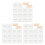 3Sets Square Tablet Weaving Cards with Shuttle Sticks for Crafting Use 9