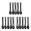 15Pcs Black Plastic Card Cutter with Ergonomic Handle for Office Use 4