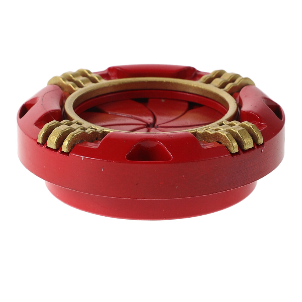 2Pcs Alloy Car Ignition Button Cover Durable Push Start Protector Red 3403444981251