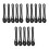 15Pcs Black Plastic Card Cutter with Ergonomic Handle for Office Use 5