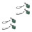4 Pcs Portable Hand Crank Power Generator For USB Charging 7