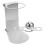 2Sets Foldable Coffee Pour-Over Stand Silver Stainless Steel 1