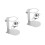 2Sets Foldable Coffee Pour-Over Stand Silver Stainless Steel 10