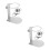 2Sets Foldable Coffee Pour-Over Stand Silver Stainless Steel 9