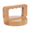 2Pcs Khaki Wood Baren Set for Home Use Ergonomic Printmaking Tool 2