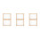 6Pcs Wooden Mesh Drying Rack for Herbs Stackable Light Brown Home Use 8