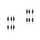 12 Pcs Fingerboard Tool Set With Double Head Screwdriver And Metal Tip 5