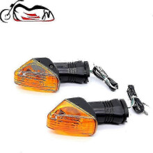 (As show, Smoke) Front Rear Turn Signal Light For Kawasaki Ninja Zx6r 600 Kle 500 650 Z750 Versys Motorcycle Accessories Signal Indicator Lamp