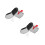 2Pcs Mini Silver Mailbox Model Iron Mounted Wall Post Box Ornament 10