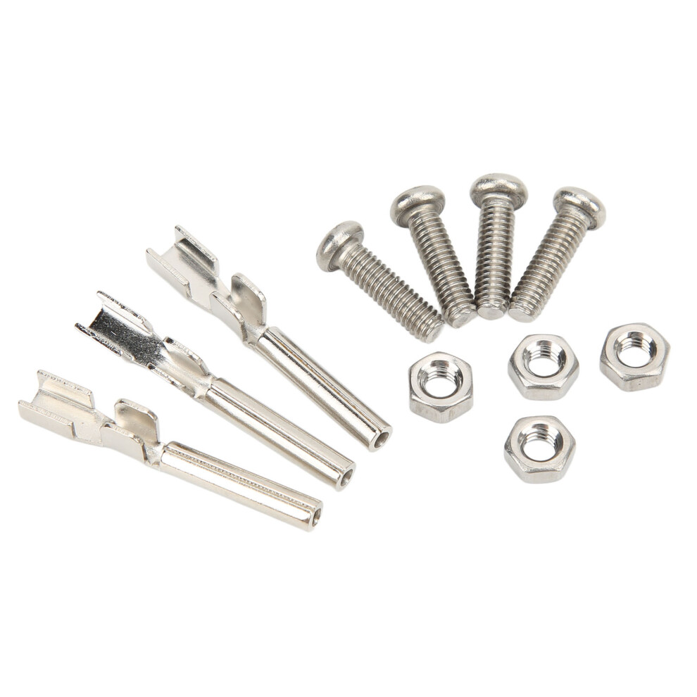 Golf Cart Charger Plug 3 Pin Contacts & Connectors With Nut For Ezgo Rxv 604321 5061357453647