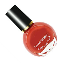 Hellroter 10ml Schnelltrocknender Nagellack, Langanhaltend, Eleganter Stil E049-24