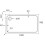 Slate Grey Rectangular Shower Tray 1500 x 760mm - Jewel by Voda Design 2